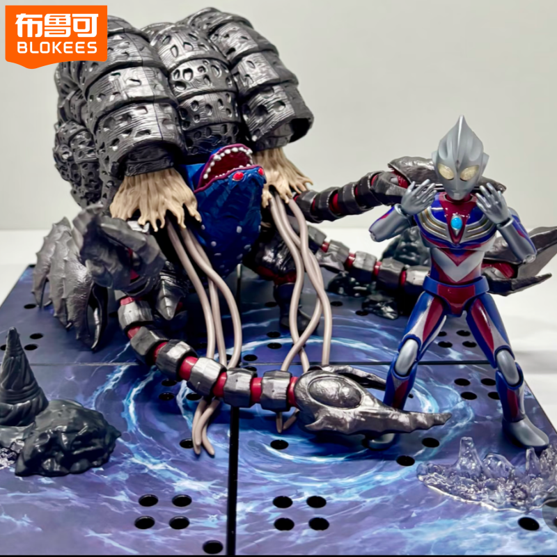 Model Kit Transformers - Genuine Blokees Ultraman The Dark Dominator