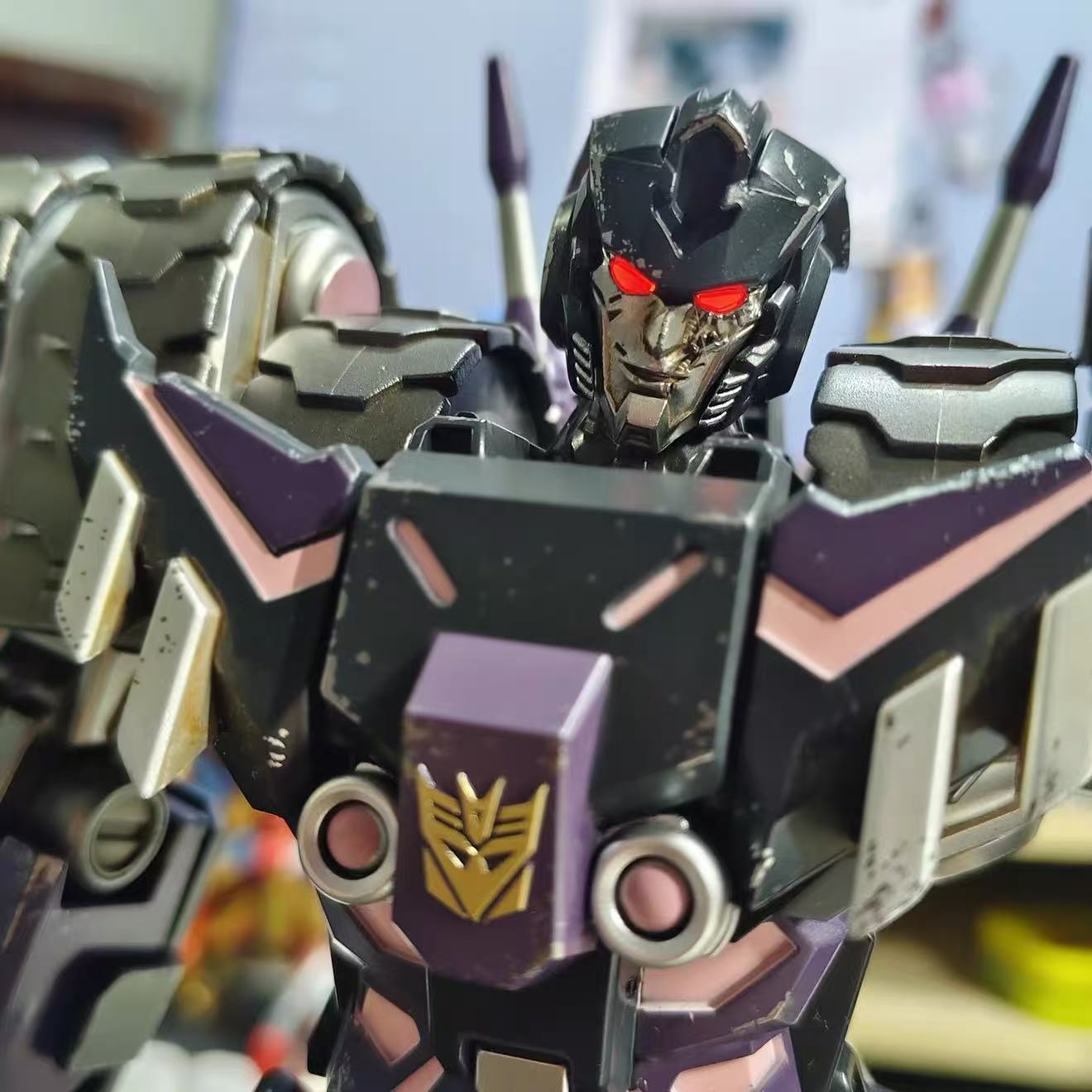 Model Kit Transformers - YOLOPARK Transformers Decepticons Tarn DJD Alloy