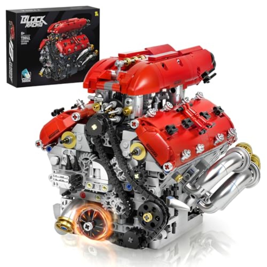 Model Kit V8 Engine - V8 Engine Model Kit for Desk