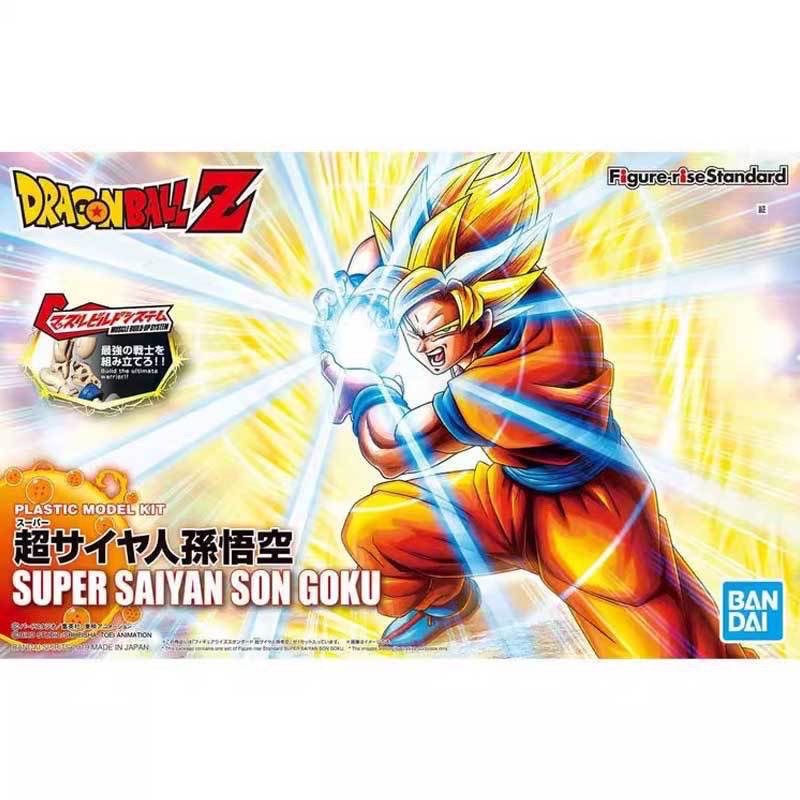 Model Kit Action Figure - BANDAI Anime Figure Dragon Ball Z