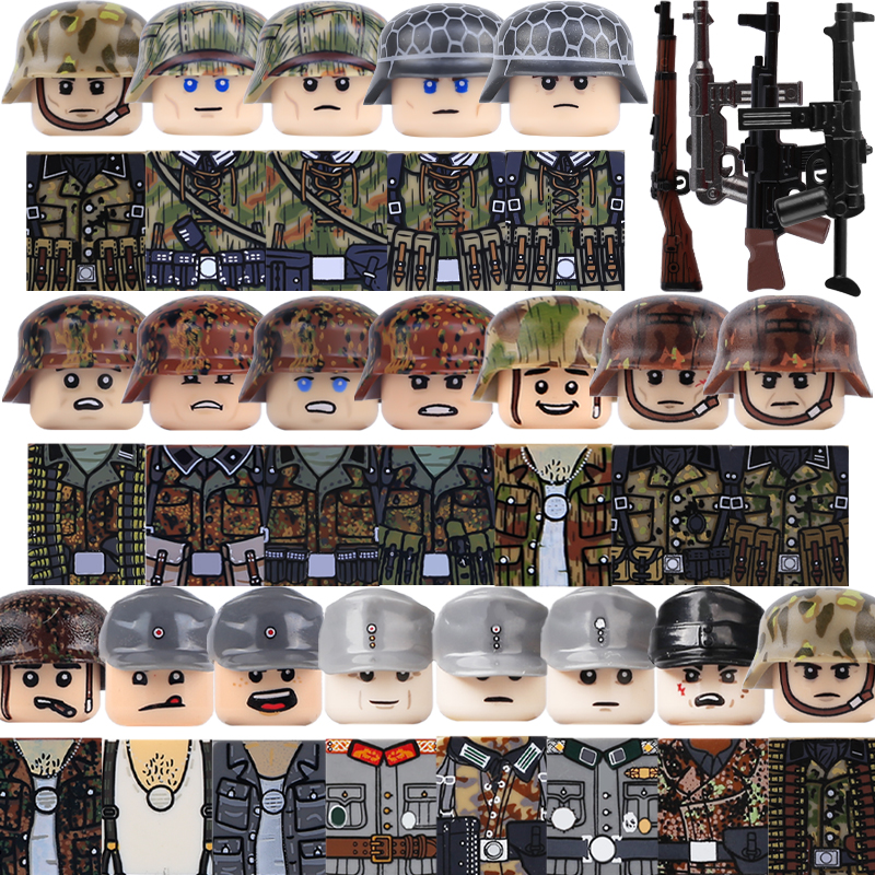 Model Kit Gunpla - Kids Toy Military German Armored Soldier