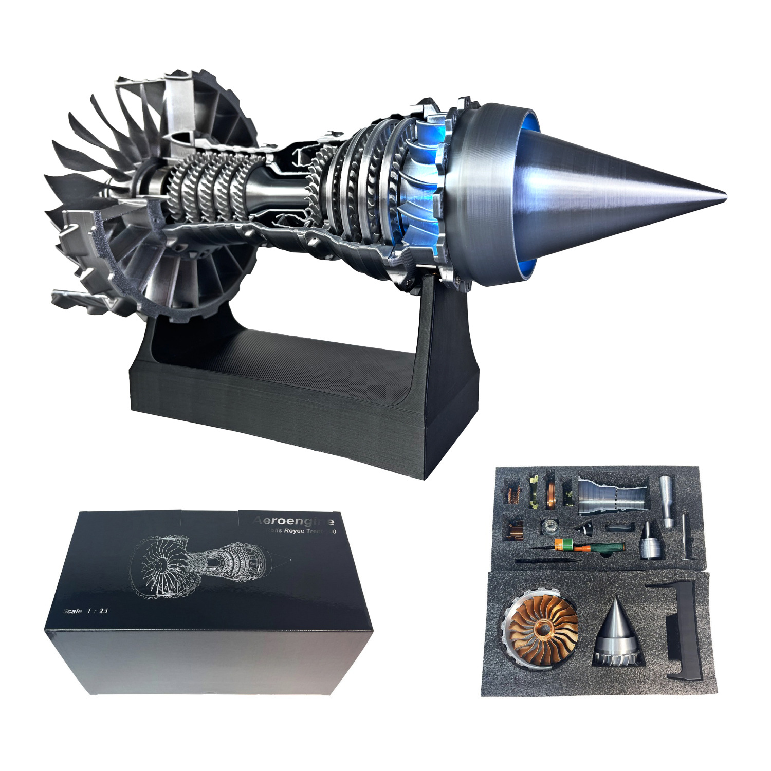 DIY Turbofan Jet Engine Model  – Model Kit Jet Engine Bewertung und Preis