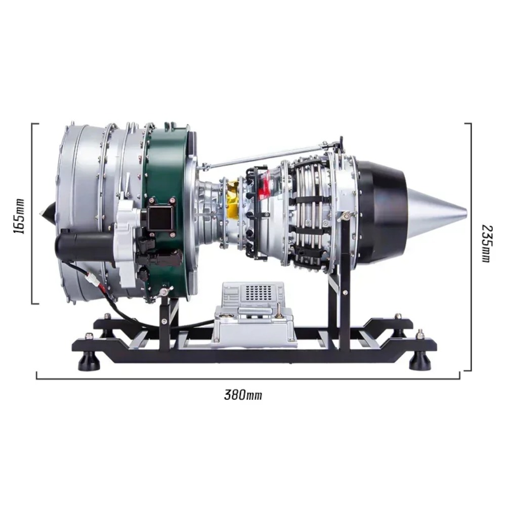 TECHING 1/10 Metal Jet Turbine – Model Kit Jet Engine Bewertung und Preis