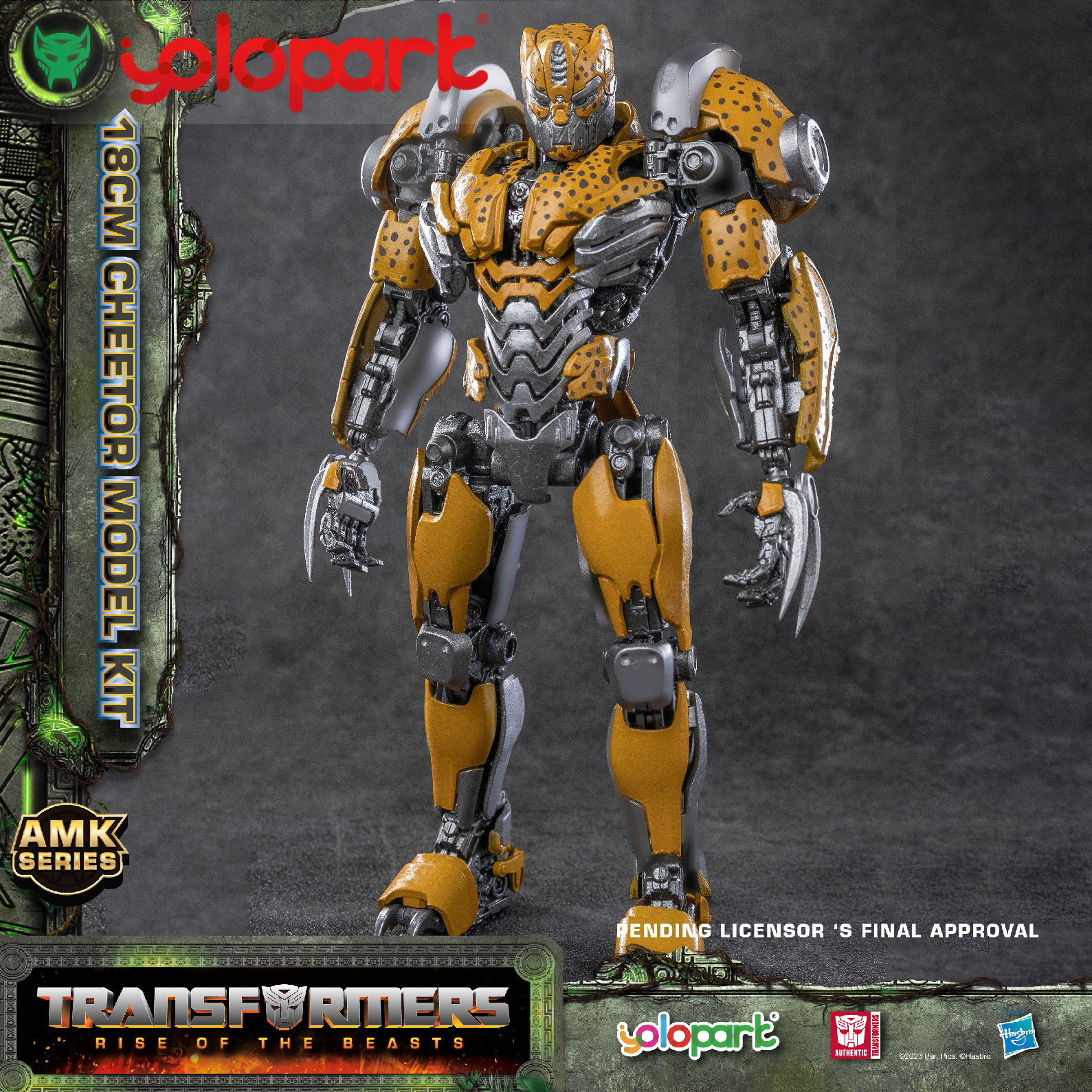 YOLOPARK 18cm Cheetor Transfor – Model Kit Transformers Bewertung und Preis