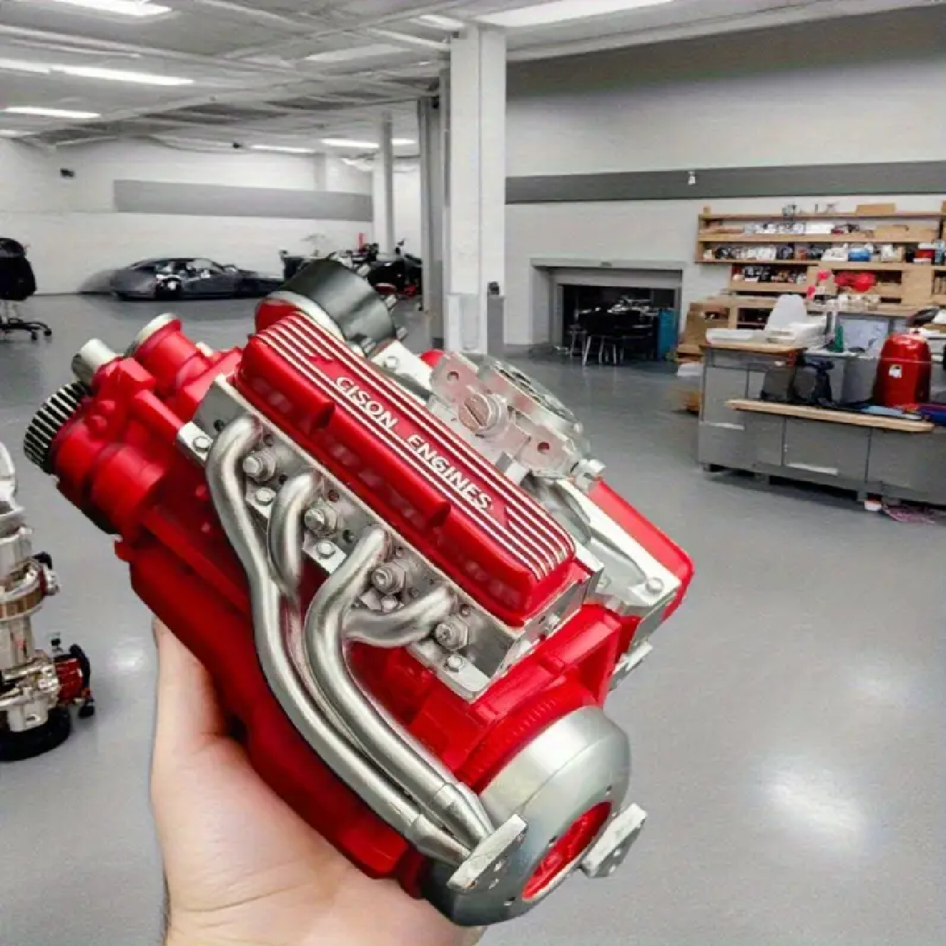 V8 Engine Kit Gas - Gasoline O – Model Kit V8 Engine Bewertung und Preis