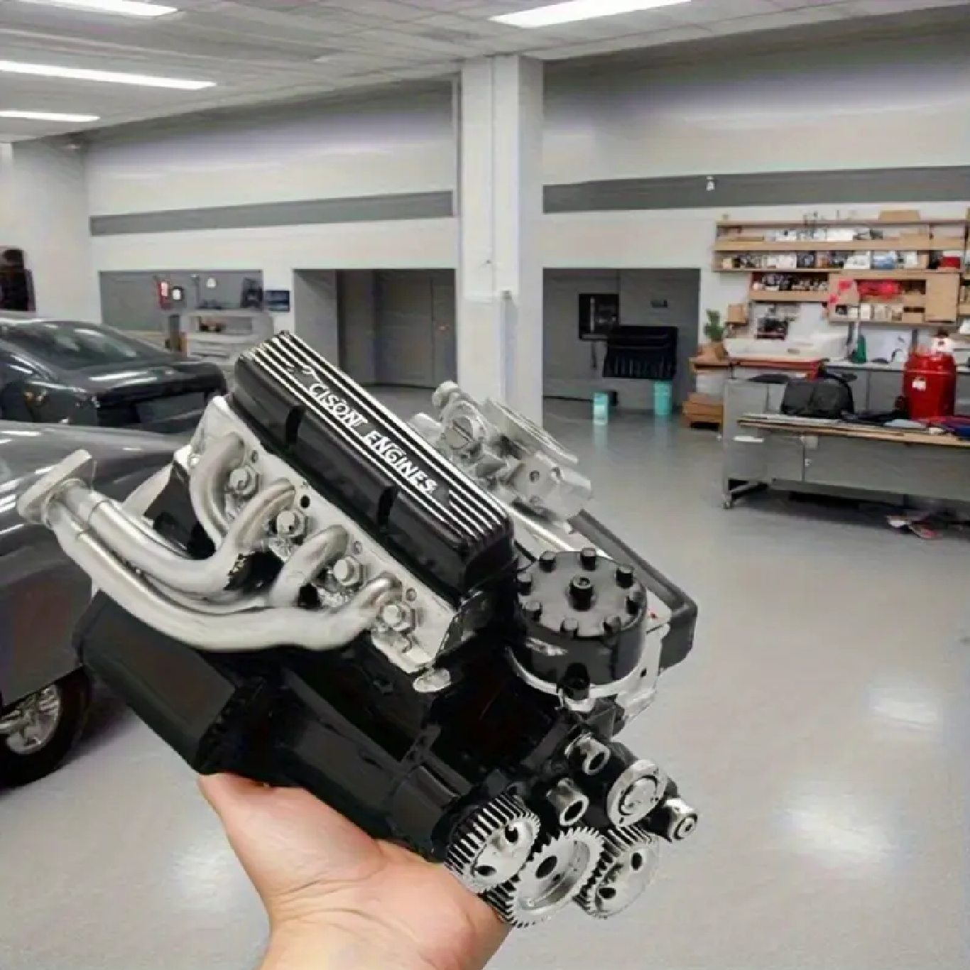 V8 Engine Kit Gas - Gasoline O – Model Kit V8 Engine Bewertung und Preis