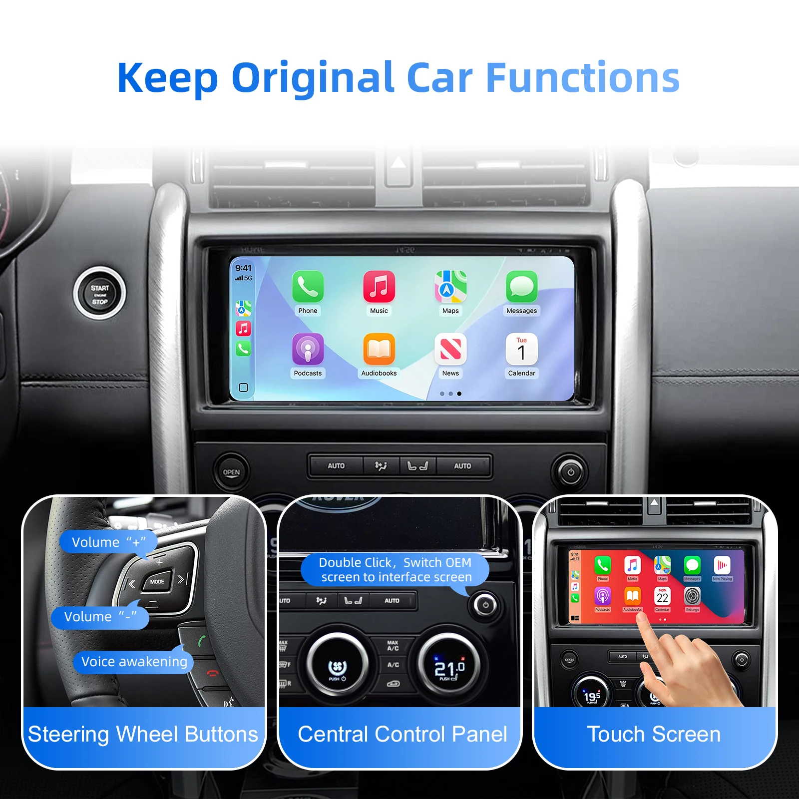 Wireless CarPlay Android Auto  – Model Kit Xe Bewertung und Preis