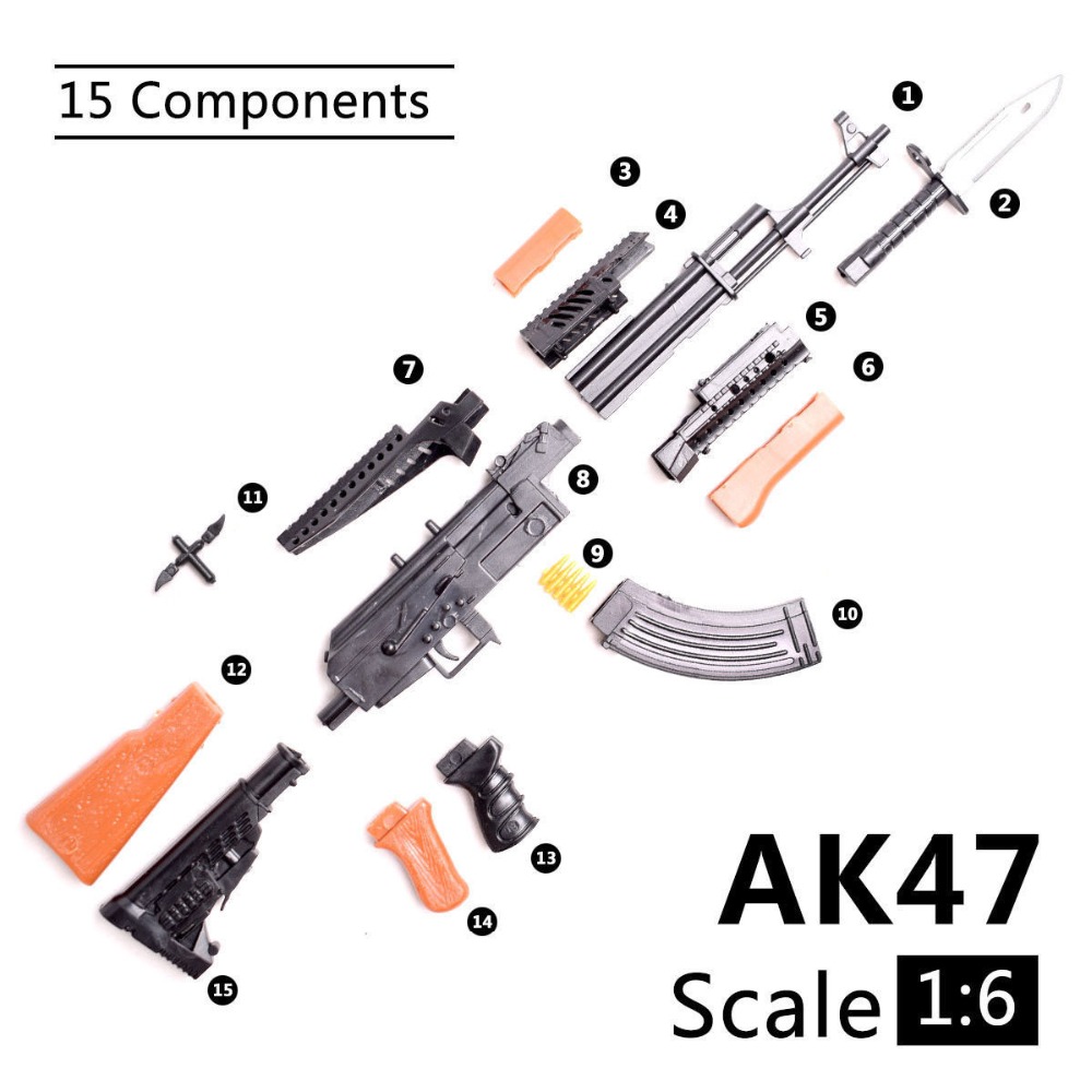 1/6 AK47 Assault Rifle  Plasti – Model Kit Gunpla Bewertung und Preis