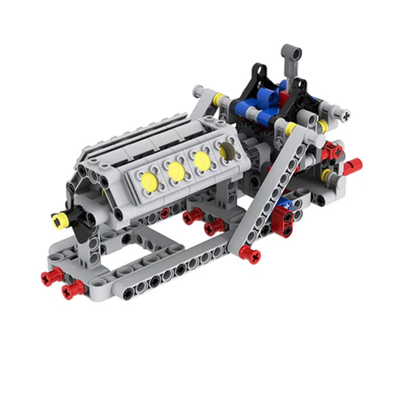 4-Speed Gearbox + V8 Engine Mo – Model Kit V8 Engine Bewertung und Preis