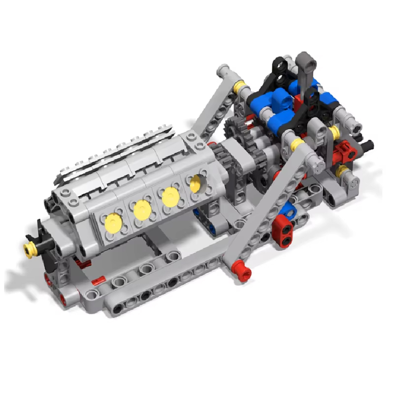 4-Speed Gearbox + V8 Engine Mo – Model Kit V8 Engine Bewertung und Preis