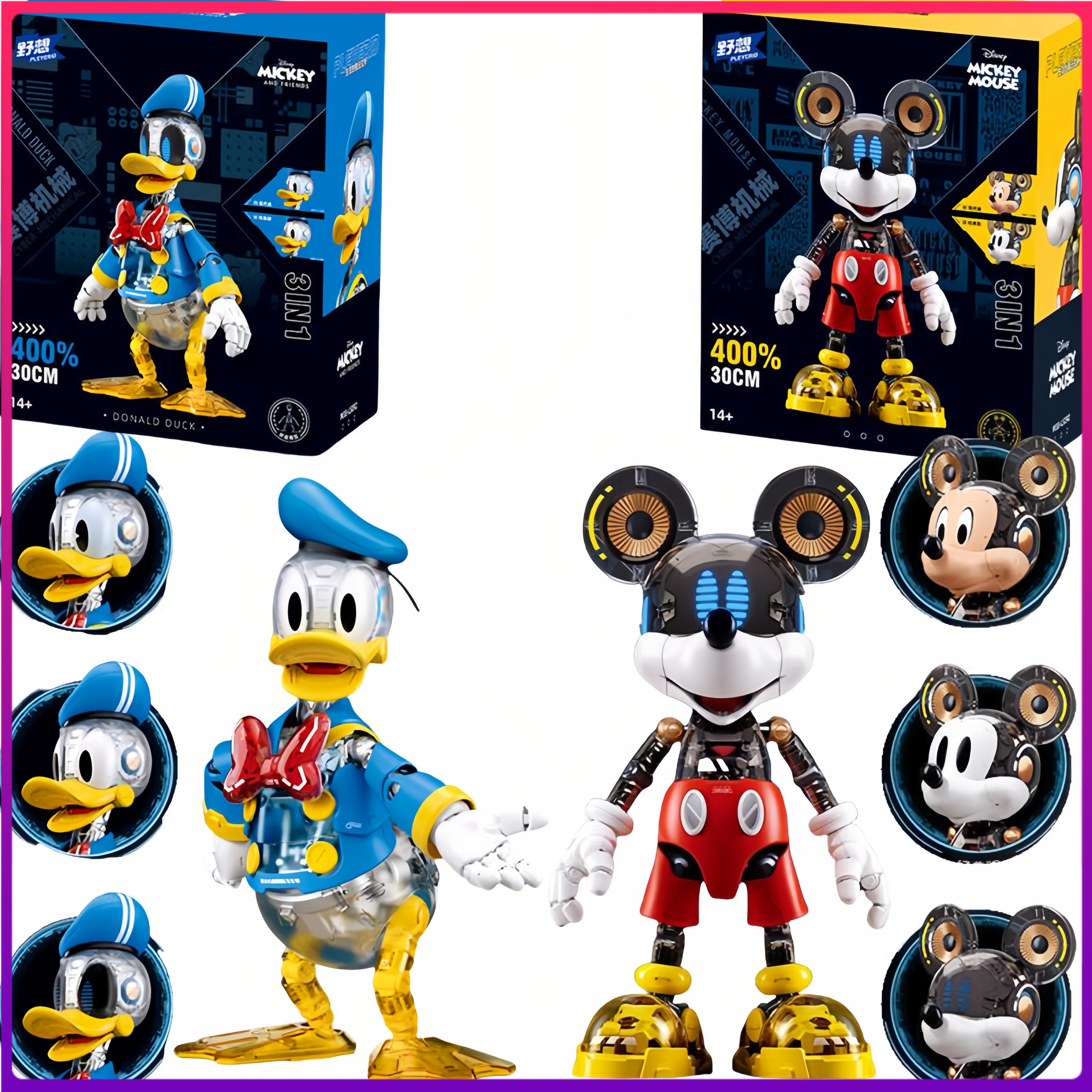 Anime Character Cyber Mickey D – Model Kit Action Figure Bewertung und Preis