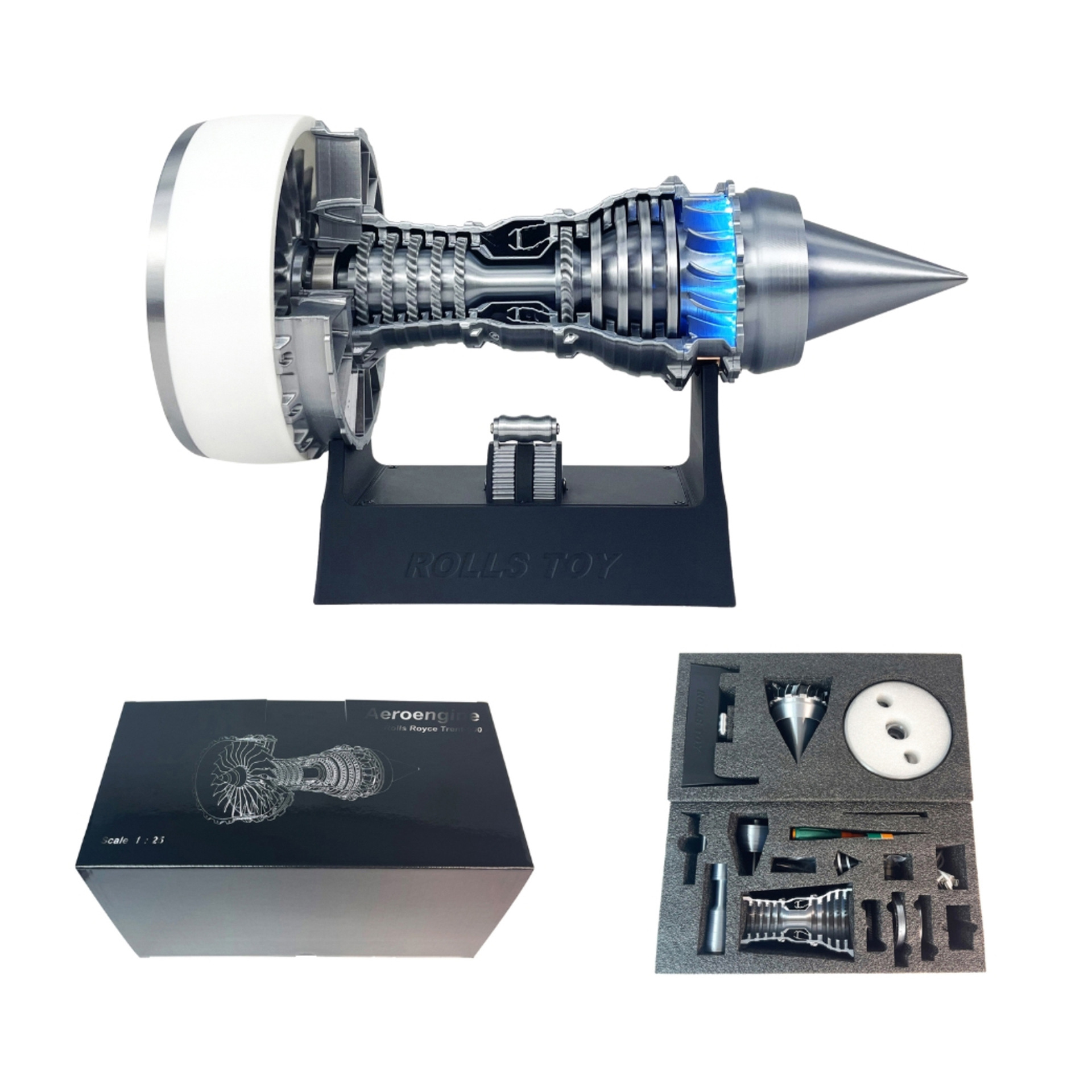 3D Printed Turbine Engine Mode – Model Kit Jet Engine Bewertung und Preis