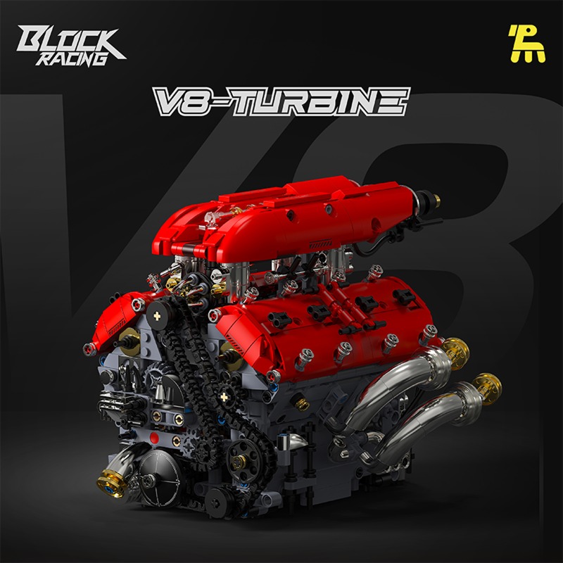 T5011 V8 Turbo Engine Model El – Model Kit V8 Engine Bewertung und Preis