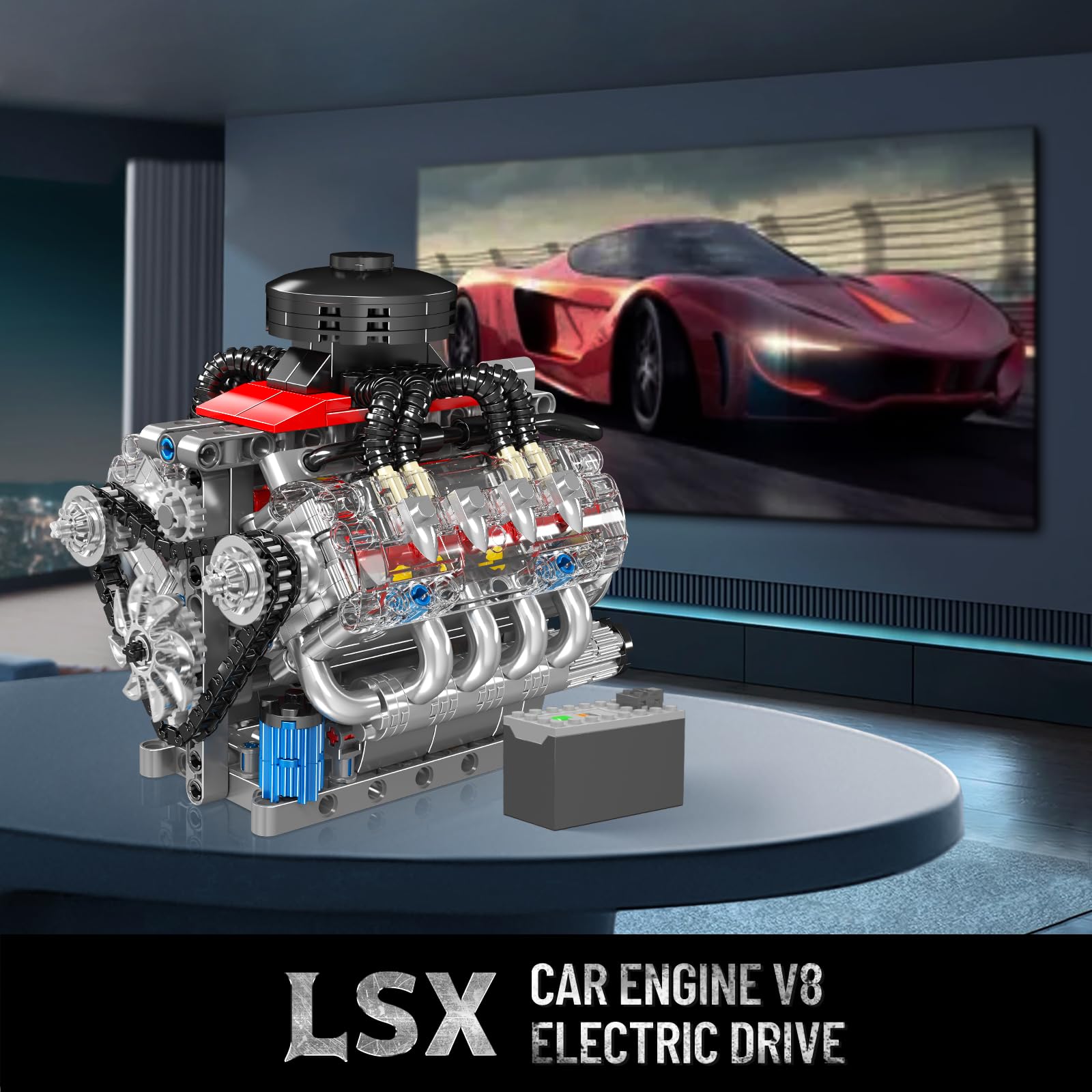 V8 Engine Building Blocks Sets – Model Kit V8 Engine Bewertung und Preis
