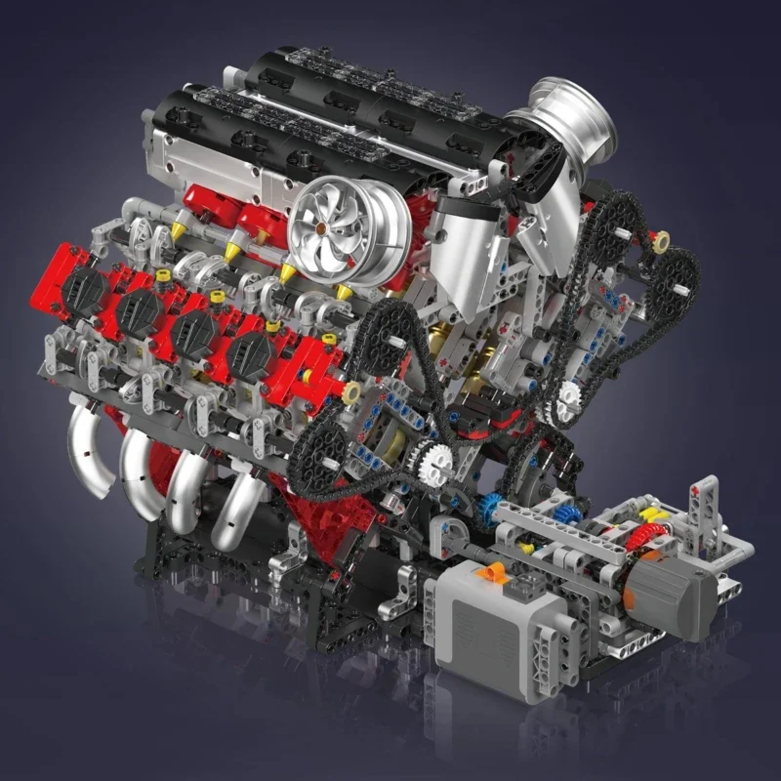 Mould KING 10130 Motorized V8  – Model Kit V8 Engine Bewertung und Preis