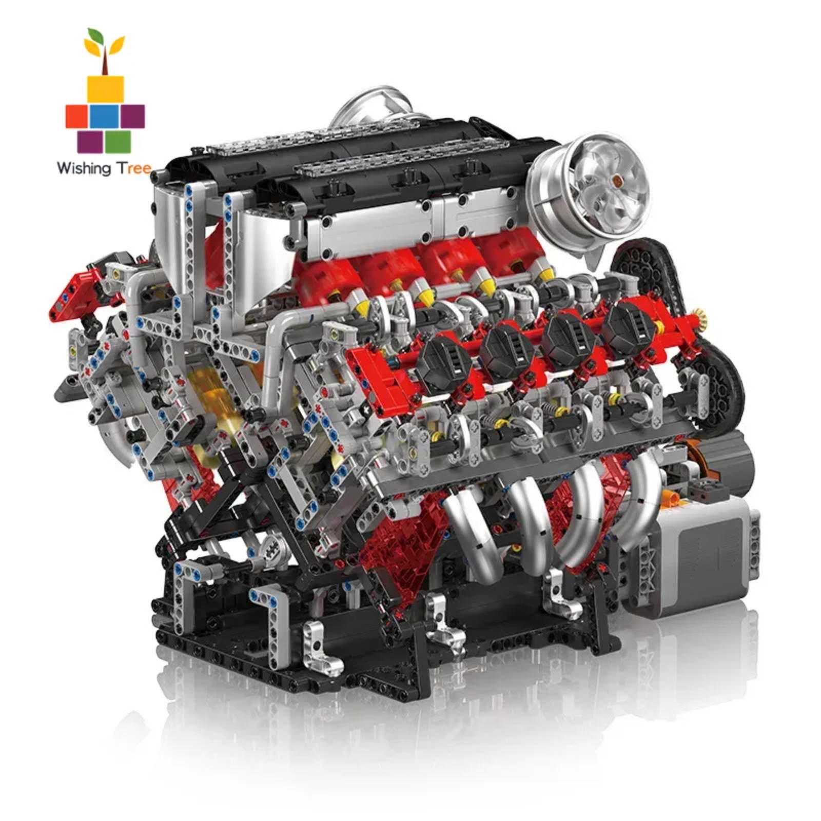 Mould KING 10130 Motorized V8  – Model Kit V8 Engine Bewertung und Preis