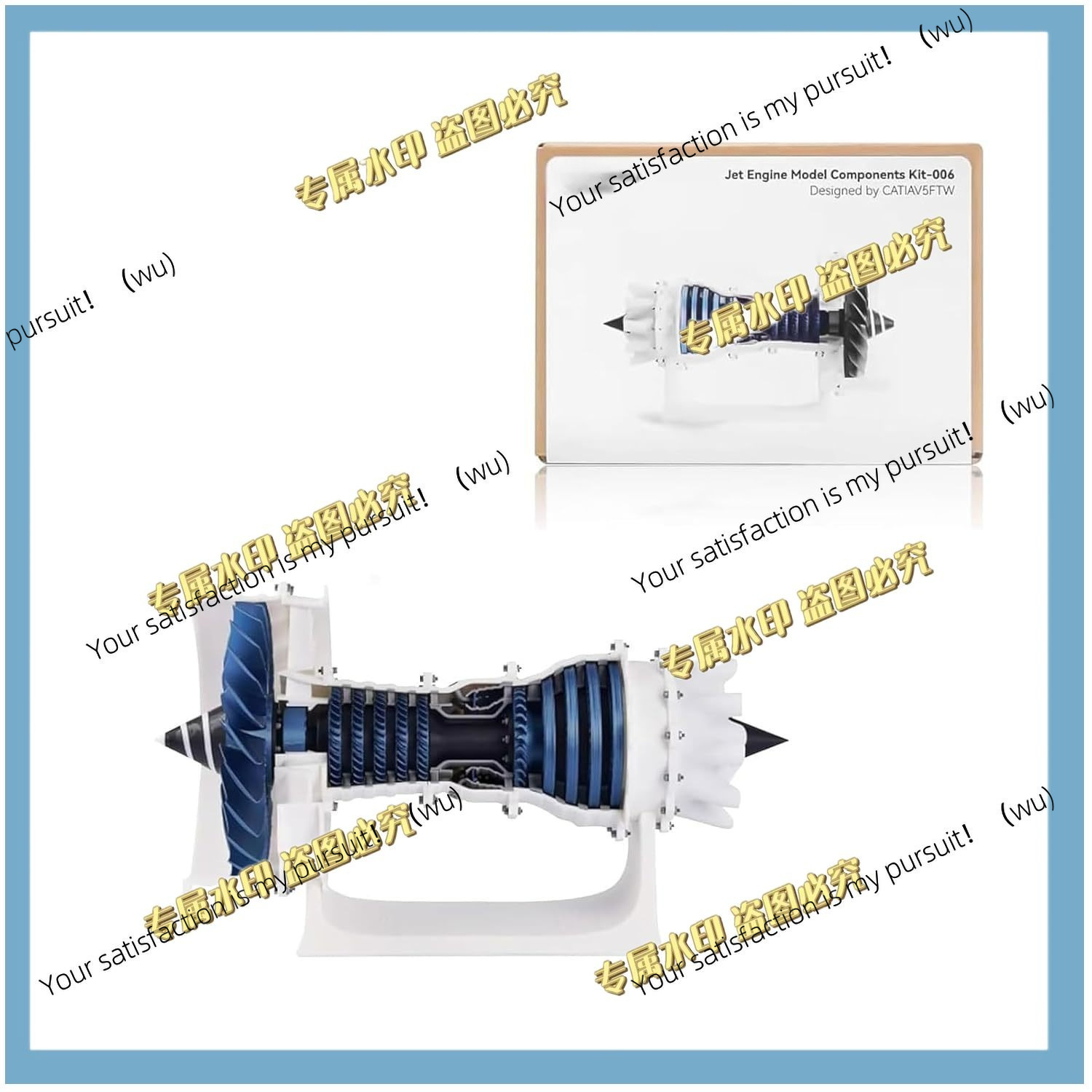 For Bambu Lab Makerworld MH006 – Model Kit Jet Engine Bewertung und Preis