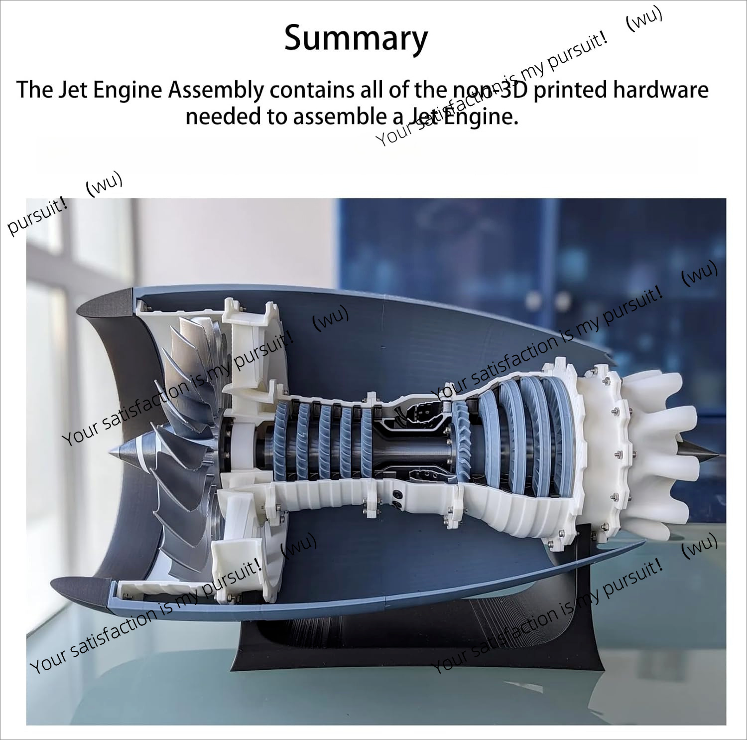 For Bambu Lab Makerworld MH006 – Model Kit Jet Engine Bewertung und Preis