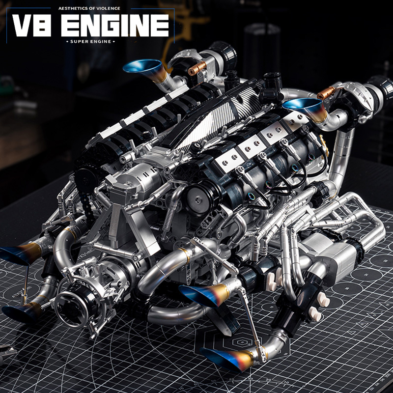 Electric Batmobile V8 Engine B – Model Kit V8 Engine Bewertung und Preis