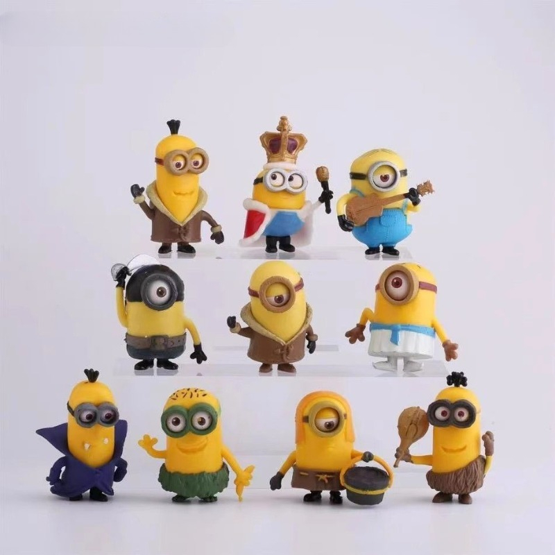 New Cute Cartoon 10Pcs/Set Kaw – Model Kit Action Figure Bewertung und Preis