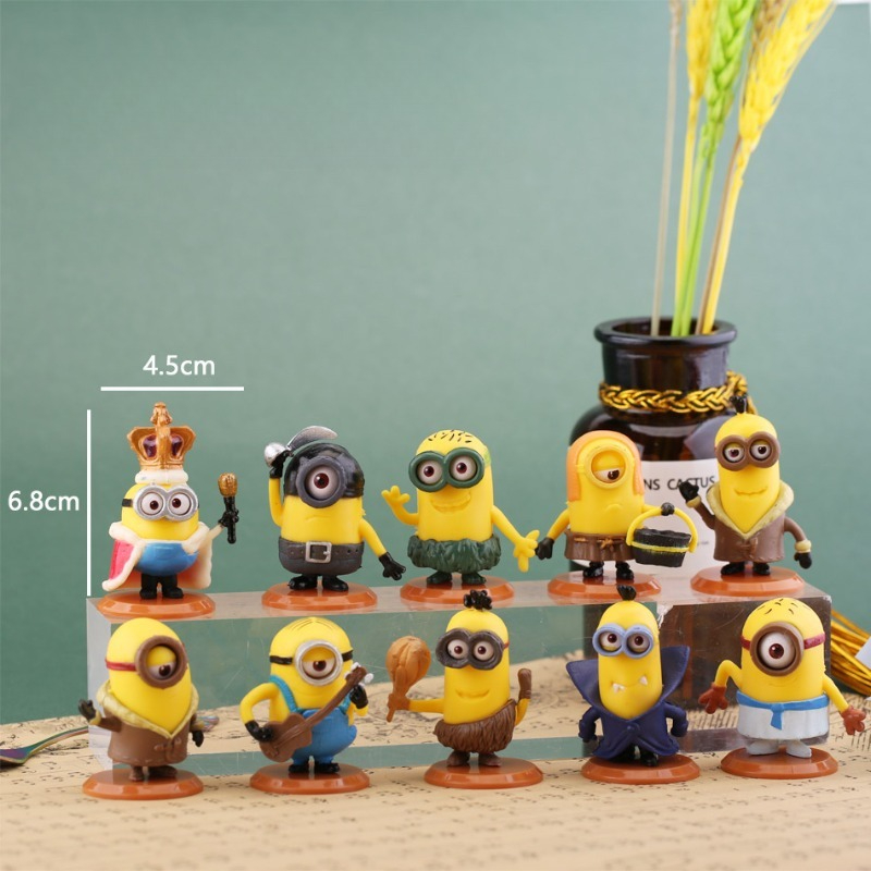 New Cute Cartoon 10Pcs/Set Kaw – Model Kit Action Figure Bewertung und Preis