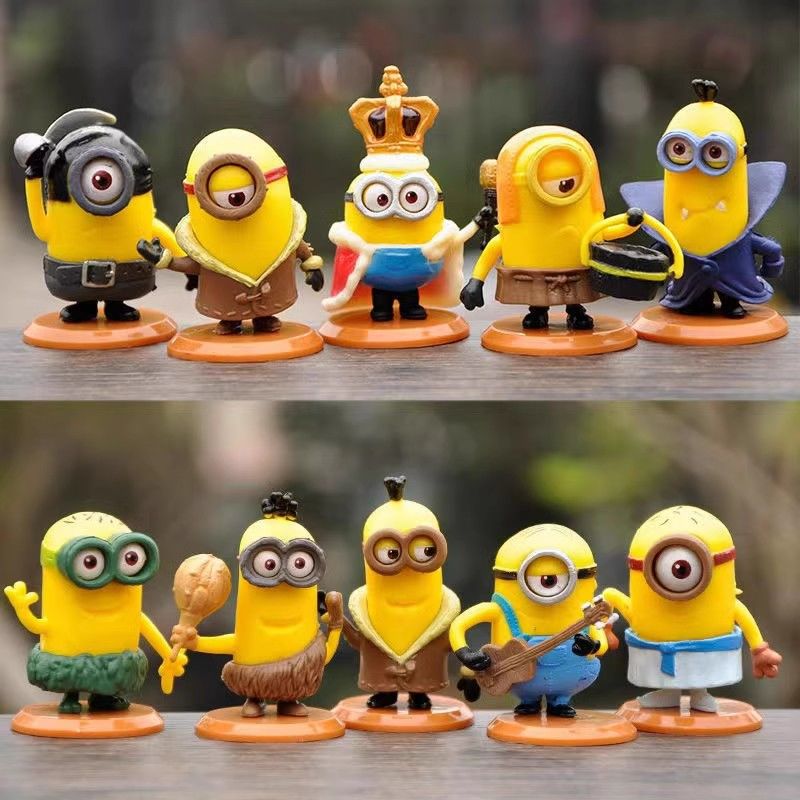 New Cute Cartoon 10Pcs/Set Kaw – Model Kit Action Figure Bewertung und Preis