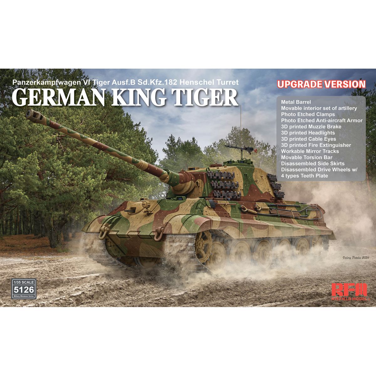RYEFIELD MODEL RFM RM-5126 1/3 – Model Kit Zvezda Bewertung und Preis